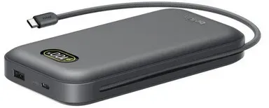 Belkin Laptop Powerbank 27.000mAh mit Display anthrazit