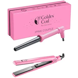 Golden Curl The Pink Couple