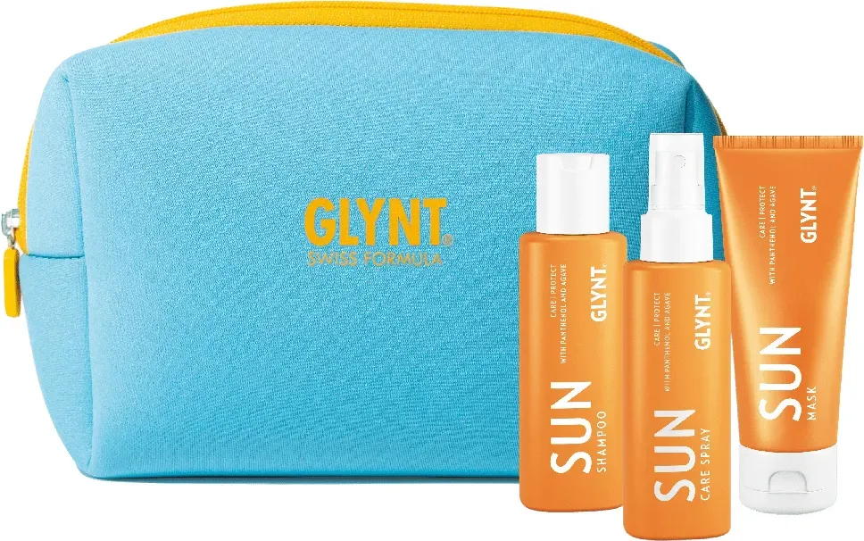 GLYNT SUN Set mit GRATIS Neopren Kosmetiktasche