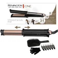 Remington ONE Straight & Curl Styler Haarglätter schwarz