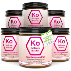 Kollagen Institut® Knochen Kollagen Pulver Vorteilsset 6 x 150 g