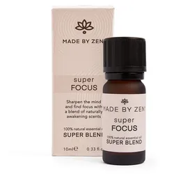 MADE BY ZEN Ätherische Ölmischung für den Super-Fokus Raumdüfte 10 ml 