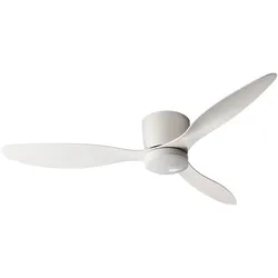 Deckenventilator mit Licht VEMBAR Weiß
