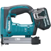 Makita DST221RTJ Akku-Tacker 18 V / 5,0 Ah mit 2 Akkus und Ladegerät im Makpac