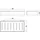 EMCO Loft Schwammkorb mit Kunststoffeinsatz 220 x 36 x 101mm, Chrom/weiss