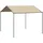vidaXL Gartenpavillon 4 x 3 m Beige