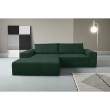 werk2 Eckcouch Polyester L-Form 262 cm Grün