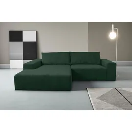 werk2 Eckcouch Polyester L-Form 262 cm Grün