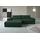 werk2 Eckcouch Polyester L-Form 262 cm Grün