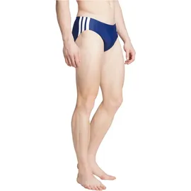adidas 3-Streifen Badeslip Dunkelblau/Weiß XL