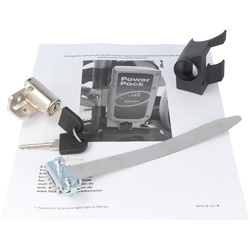 E-BIKE VISION Montage Kit Gazelle Easy Glider, Lock with mounting for Gazelle Easy Glider 26V