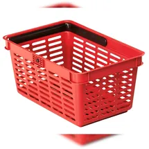 Durable Shopping Basket rot 0,40 x 0,30 x 0,25 m