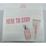 Naomi Campbell Here to stay Eau de Toilette 15 ml + Body Lotion 50 ml Geschenkset