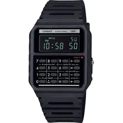 Chronograph CASIO VINTAGE, schwarz, grau, Armbanduhren, Damen, Quarzuhr, Armbanduhr, Damen, Herren, retro, Taschenrechner, digital