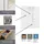 Rauch Kleiderschrank GAMMA 271 x 210 x 54 cm Grau