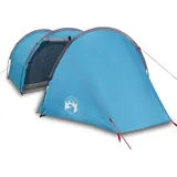 vidaXL Tunnelzelt 4 Personen Blau