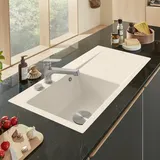 Villeroy & Boch Subway Style 50 flat links ivory + Excenterbetätigung + Lochbohrungen 2 + 3
