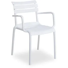 CASANOVA SKY Gartenstuhl 56,5 x 81,5 x 57,8 cm weiß