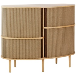 UMAGE - Audacious Highboard Kommode, Eiche natur / sugar brown