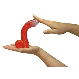 NMC Buttcock Analdildo 17 cm mit Saugnapf - Rot