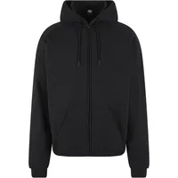 URBAN CLASSICS Zip Basic Gt Sweatshirt Black M