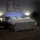 vidaXL Boxspringbett 180 x 200 cm Hellgrau