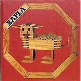 Kapla Buch Nr. 1 Tiere und verschiedene Konstruktionen (rot)
