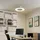 LINDBY Romea 0 cm Deckenventilator Silber