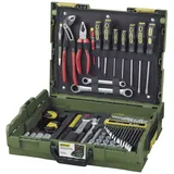 PROXXON Handwerker-Universal-Werkzeugkoffer 69-tlg. grün 44,5 x 11,8 x 35,8 cm