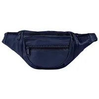 Leonardo Verrelli Unisex-Hüfttasche Bauchtasche Leder 3900038 (dunkelblau)
