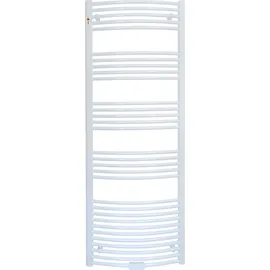 Mert Radiatoren Badheizkörper 500 x 1500 mm weiß Mittelventil