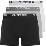 G-Star ASH Boxershorts Schwarz / Hellgrau / Weiß XXL 3er Pack