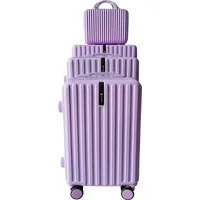 NTK-Collection Hartschalenkoffer 4er-Set Leandra Lila NTK-Collection - Lila