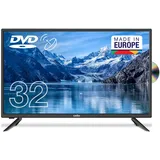 Cello C3220FDE 32" (80 cm Diagonale) HD Ready LED TV mit intergiertem DVD Player, Schwarz