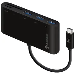 Alogic USB-C MultiPort Adapter - Hub - 3 x SuperSpeed USB 3.0