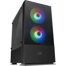 Mars Gaming MCZ, Gaming Pc-tower-gehäuse + Front Mesh, Schwarz