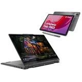 Lenovo Yoga 7i 2-in-1 Gen 9 14 Intel + Tablet M11 Intel® Core Ultra 7 155H Prozessor E-Kerne bis zu 3,80 GHz P-Kerne bis zu 4,80 GHz, Windows 11 Home 64, 1 TB SSD M.2 2242 PCIe 4.0 TLC