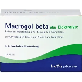 betapharm Macrogol beta plus Elektrolyte Pulver