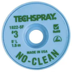 No-Clean Entlötlitze, 1,9mm, 1,5m, grün