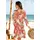 s.Oliver Jerseykleid Koralle bedruckt 34