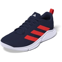 adidas Herren Court Bounce 2.0 M Shoes-Low (Non Football), Team Navy Blue 2/Solar Red/FTWR White, 42 2/3 EU