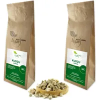 VITA IDEAL Vegan® KUDZU Wurzel 2x 300g - geschnitten & getrocknet - Pueraria lobata - KUDZUWURZEL - Kudzuwurzel Kräuter Tee & Aufguss, ohne Zusatzstoffe.