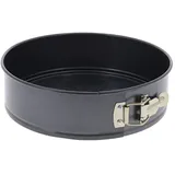 De Buyer - Kuchenform mit abnehmbarem Rand - 22.6 x 22.4 x 6.4 cm-4844.24, Schwarz