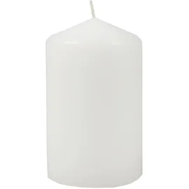HS Candle Stumpenkerze 10 cm weiß