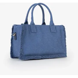 Valentino Shyla Shopper Baumwolle Blue