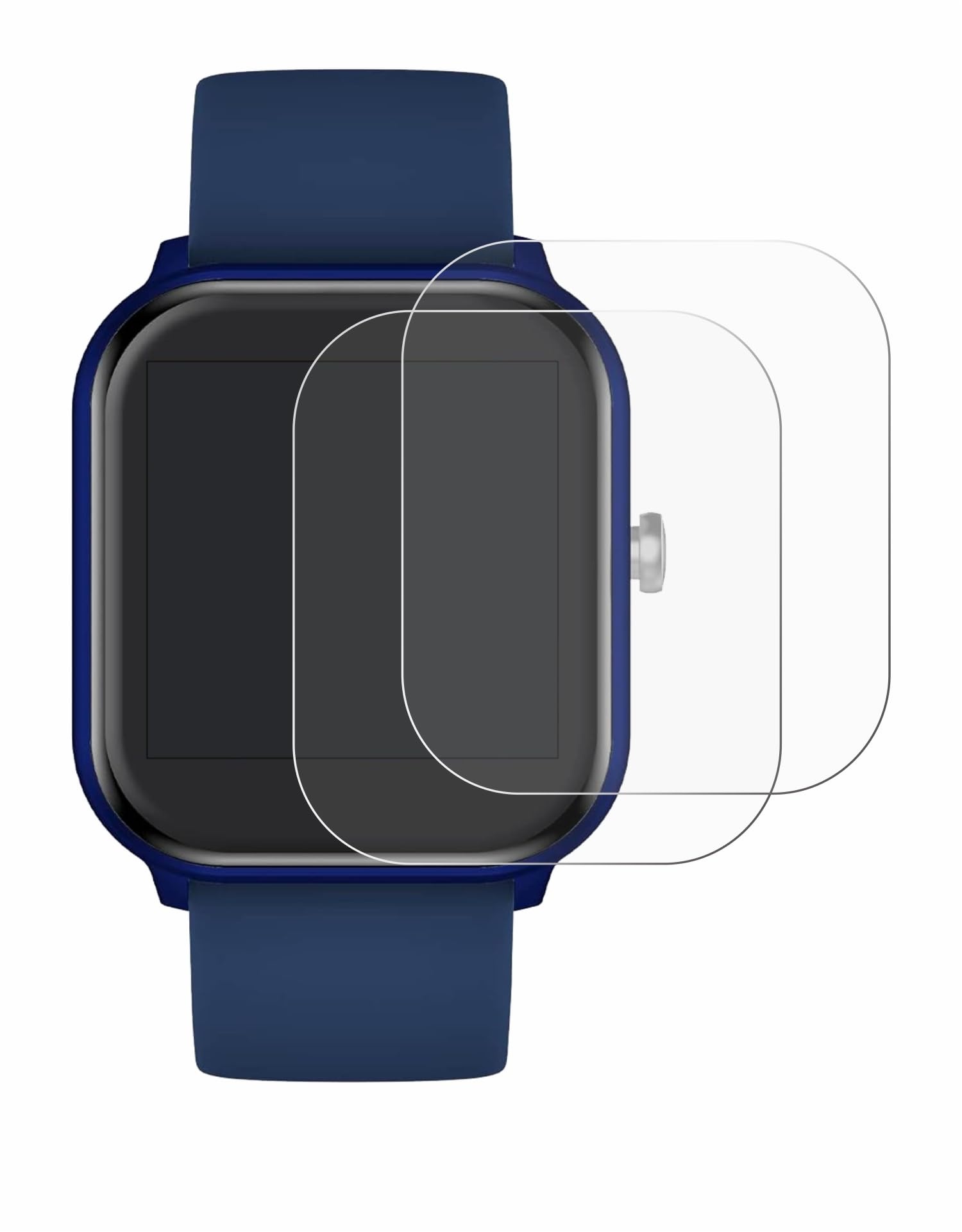 BROTECT (2 Stück Schutzfolie für Ice-Watch ICE smart 1.4" Displayschutz Folie Ultra-Klar