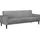 dorel home Schlafcouch 100% Polyester 3-Sitzer Grau