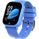 dcu advance tecnologic Littleone 4G 50 mm Kunststoffgehäuse blau Silikonarmband blau One Size