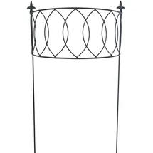 Trendline Halbrankgitter 42,2 x 20 x 60 cm Schwarz