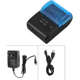 allauve Mini-thermodrucker (58 Mm) Mit Bluetooth 4.0 Für Android/windows, Us-stecker, Pos/esc/star-kompatibel